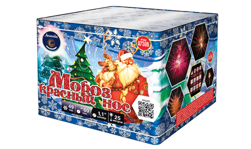  Батарея салютов Мороз Красный Нос  в Медвежьегорске